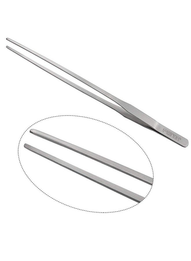 FEITA Aquarium Tweezer Set - FEITA Long Stainless Steel Curved & Straight Aquarium Feeding Tweezers Scissors Maintenance Tools Kit (3 Pcs) - Image 3