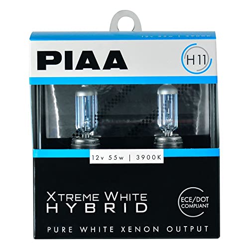 Piaa 23-10111 Xtreme White Hybrid H11 Bulb (3900K - 12V 55W), 2 Pack - Image 5