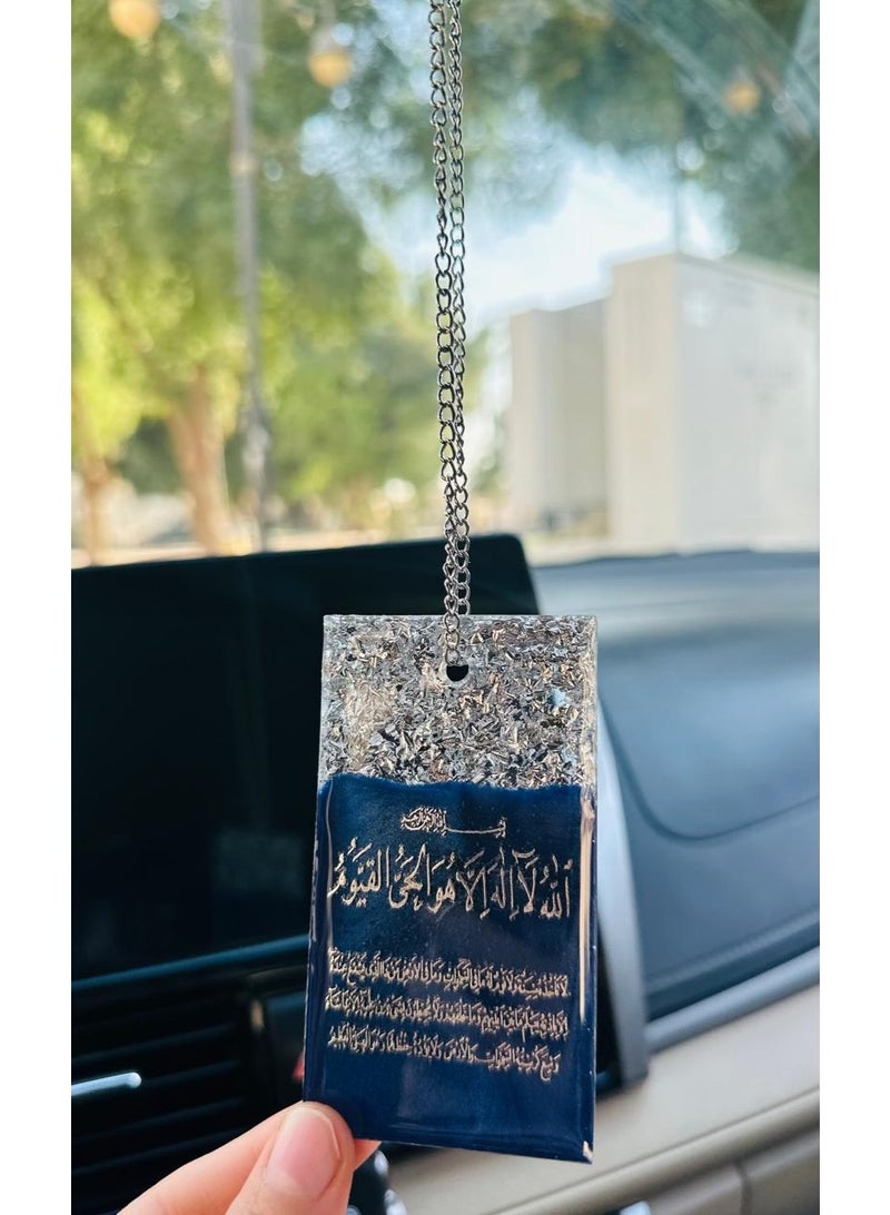 Elegant car hanging ornament crafted from premium resin – a stylish decorative accessory for the car rearview mirror. - Image 2