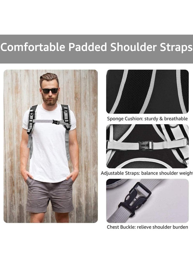 BLOOMING TIME Black-Grey Space Capsule Pet Backpack Stylish & Portable Cat Carrier (37.2 x 32.6 x 11.8cm) - Image 5