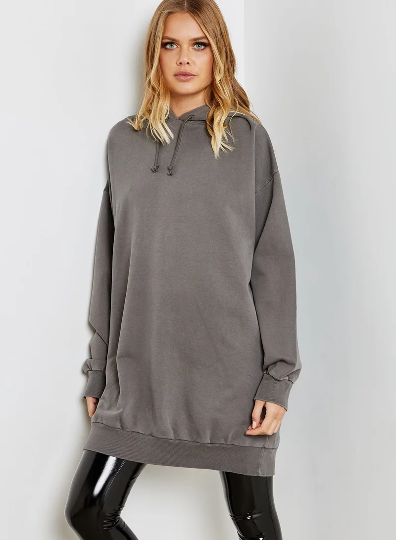 TOPSHOP Longline Hoodie