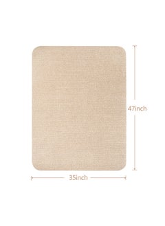 Generic Floor Chair Mat, Adhesive Non-slip Office Home Desk Chair Mat, Carpet Floor Scratches Protector  - Image 3