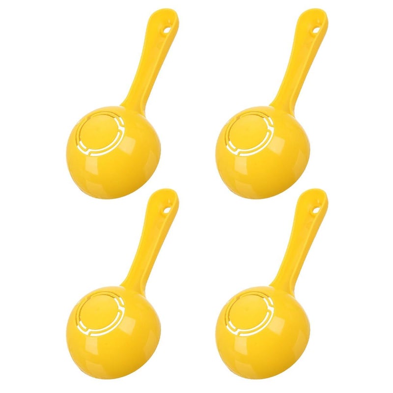 4 Pack Non Stick Rice Scooper Spoons With Hanging Hole Semicircular Kitchen Serving Utensils - Image 2