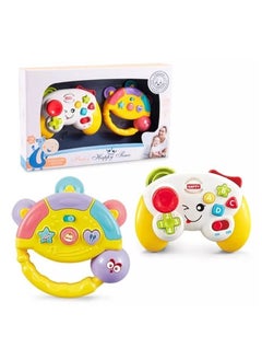 Musical hand and steering wheel pacifier