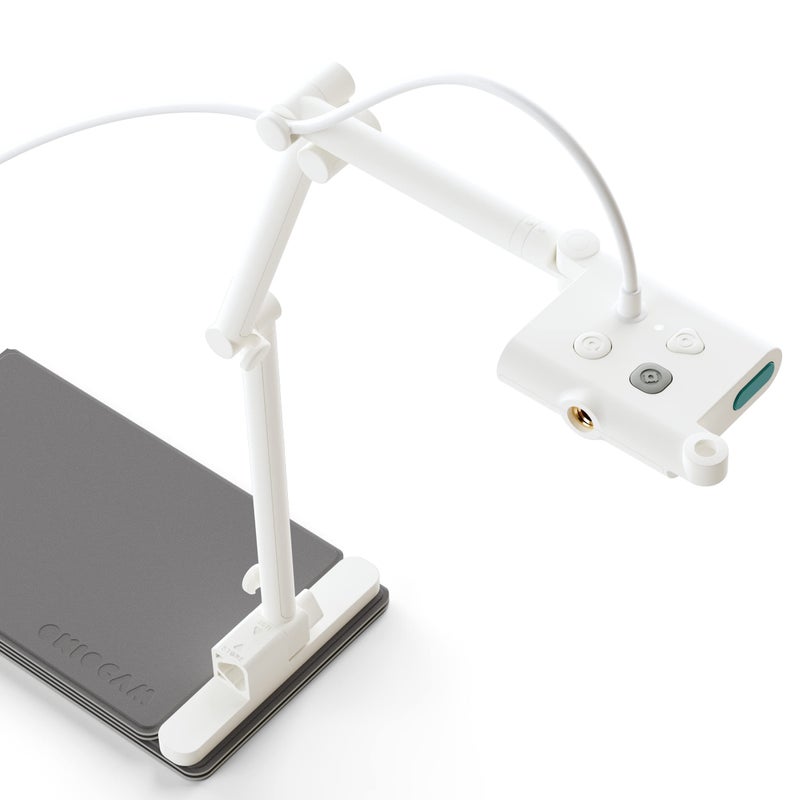 OKIOLABS OKIOCAM S-4K 8MP Document Camera and Webcam 2-in-1 with OKIOPoint Smart Visual Pointer, Document Camera for Teachers, Compatible w PC, Mac, Chromebooks - Image 1