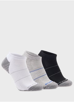SKECHERS 3 Pack Extended Terry Low Cut Socks  - Image 1