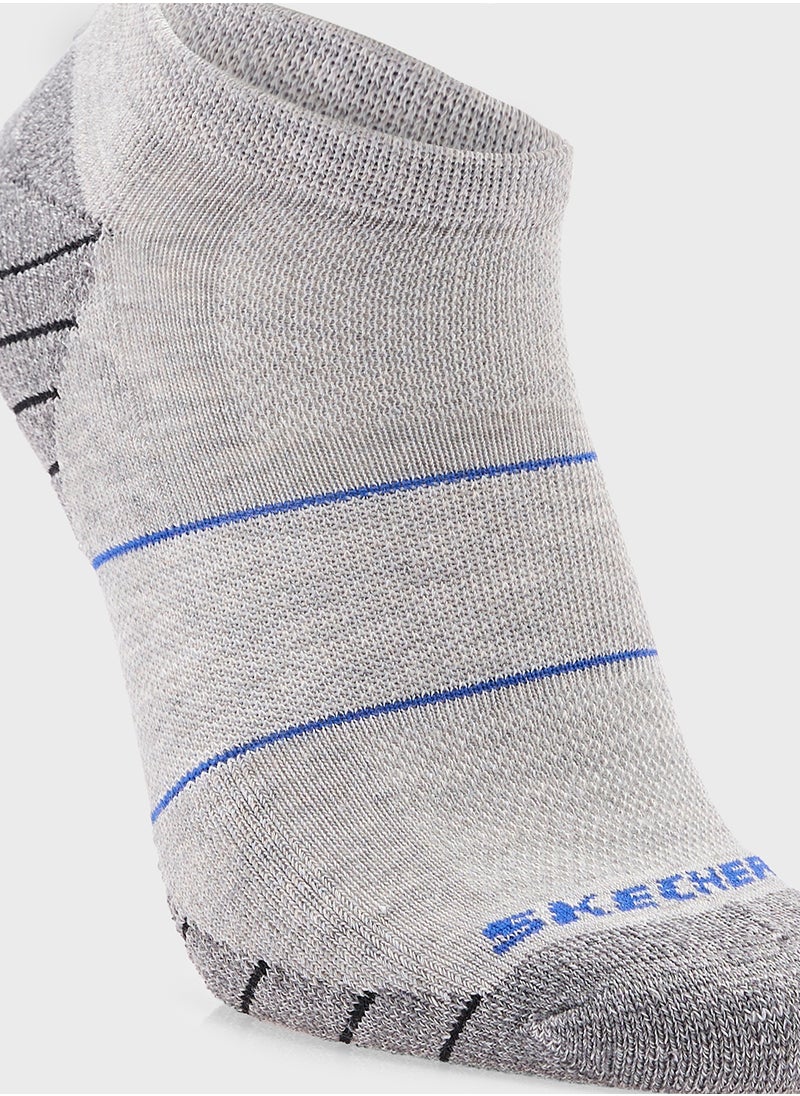SKECHERS 3 Pack Extended Terry Low Cut Socks  - Image 5