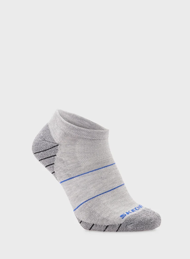 سكيتشرز 3 Pack Extended Terry Low Cut Socks