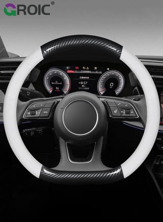 D-Shaped Flat Bottom Steering Wheel Cover, Universal 15 inch Breathable Anti Slip Steering Wheel Covers, Car Interior Accessories, Auto Steering Wheel Protector - pzsku/Z076A59F13B8D99AAC381Z/45/1747303510/3b88e923-7d5f-4625-8b18-f616d1e05cf4