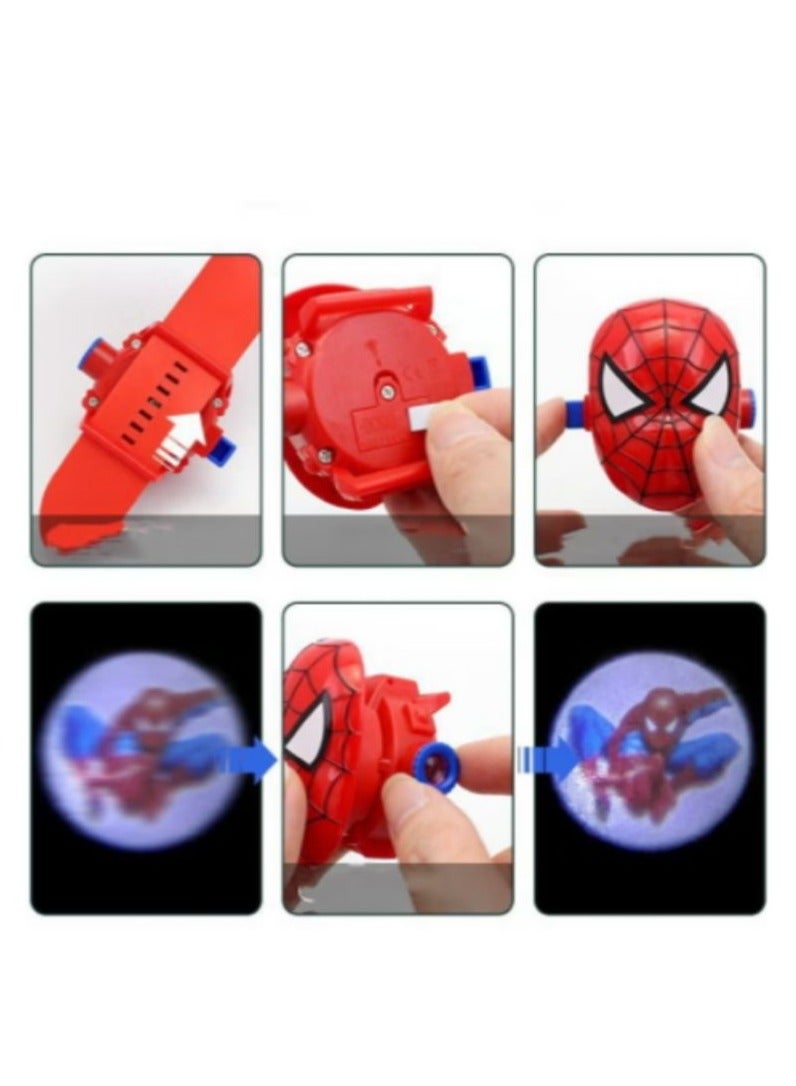 Spider Man Projection Watch Light Up Toy Gift for Children  - Image 4