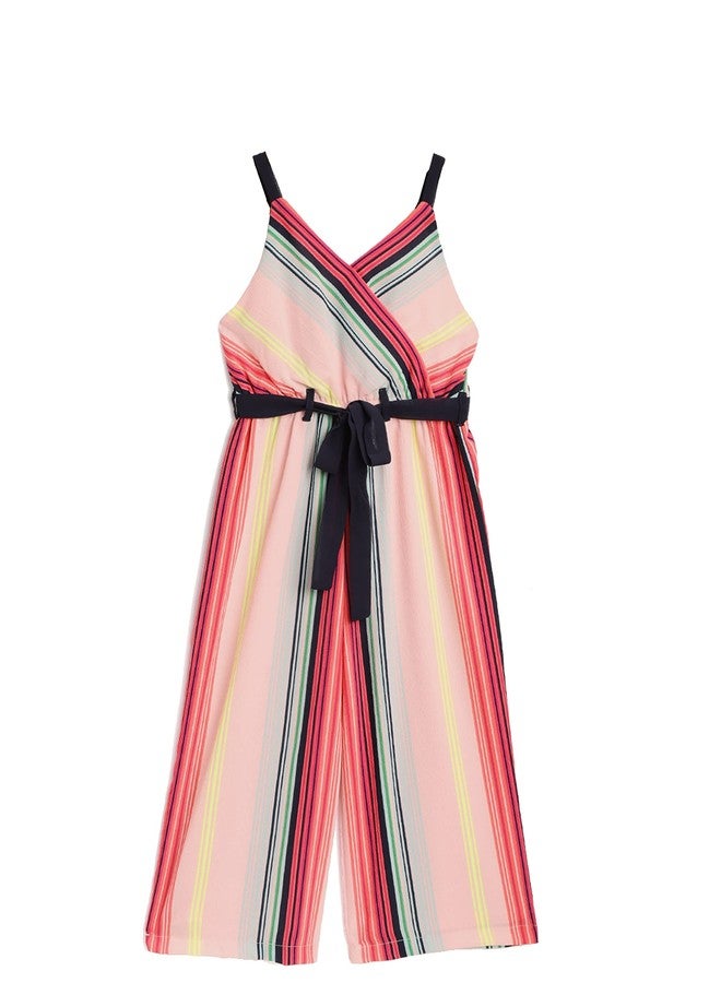 Nautinati nauti nati Stripes Printed Jumpsuits | V Neck Jumpsuits for Girls | Sleevelss Jumpsuits for Girls - Image 1