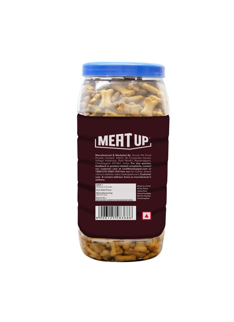 Meatup Dog Biscuits Mutton (Buy 1 Get 1) 2 x 1 Kg - Image 3
