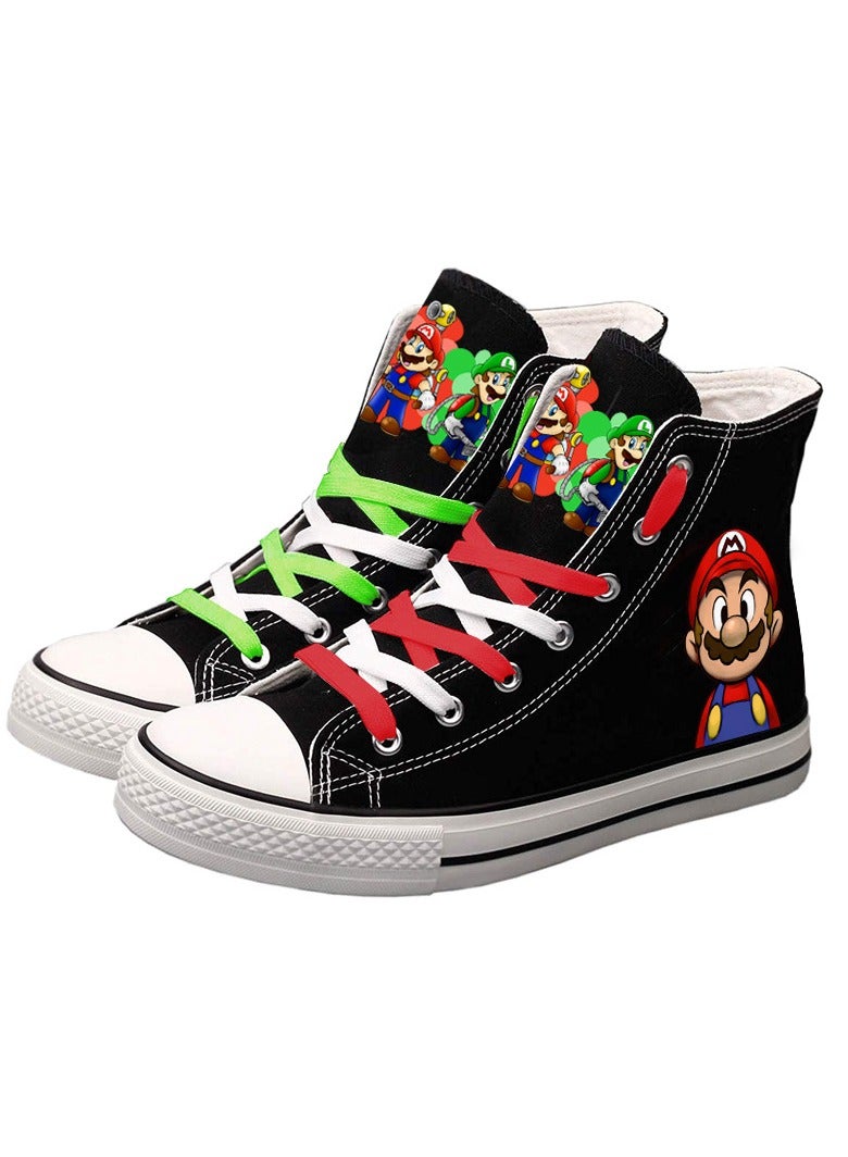 Unisex Top Canvas Shoes – Stylish Couple Sneakers for Casual & Cosplay - Image 1