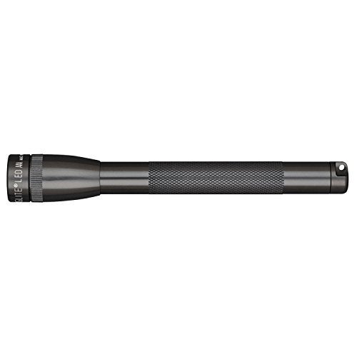 Maglite Mini Incandescent 2-Cell AAA Flashlight, Gray - Image 1