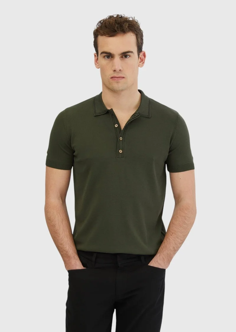Ramsey Khaki Knitwear