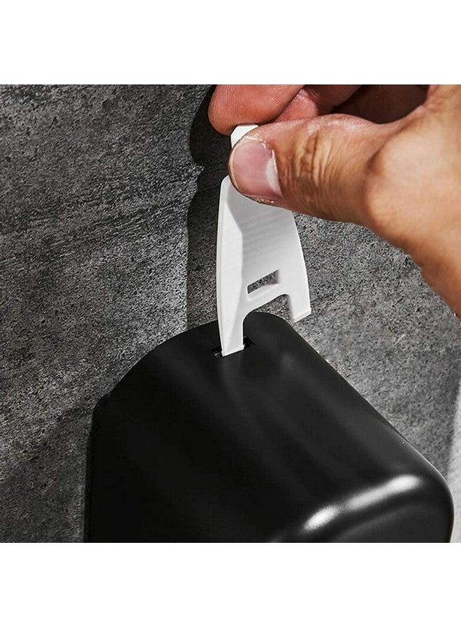 Bath Guru Soap Dispenser for Bathroom Wall Mounted ABS Plastic 350 ML- (Black & Chrome) - Image 5
