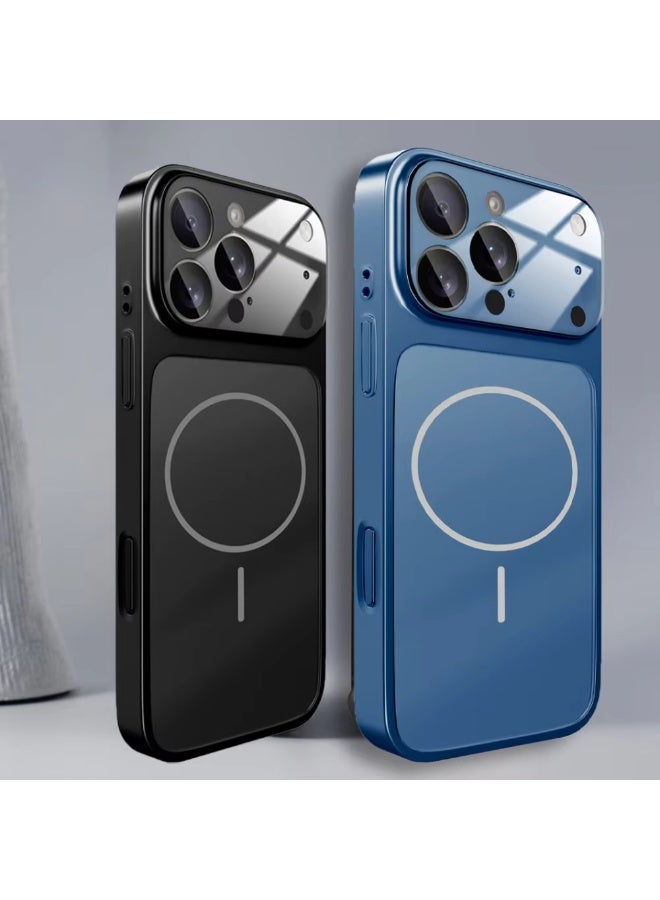 Magnetic Hard Case for iPhone 13 pro max Convertor Case, Full Glass Camera Lens Protector , Support Wireless Charging, Shockproof Cover for iPhone 13 Pro Max - Image 3