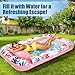 PANADAJOY Premium Large Inflatable Tanning Pool Lounger Lake Flamingo Float Floaties for Adults Comfortable Design with Cup Holders and Headrest Perfect for Beach Parties Lake Lounging and Tanning - Image 4