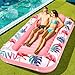 PANADAJOY Premium Large Inflatable Tanning Pool Lounger Lake Flamingo Float Floaties for Adults Comfortable Design with Cup Holders and Headrest Perfect for Beach Parties Lake Lounging and Tanning - Image 3