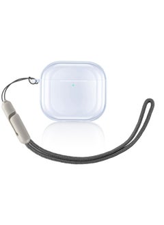 Generic Clear Case for AirPods 4/4th NC Generation Case, Compatible with AirPods 4/4 NC Gen (2024), Drop Protection Cover with Lanyard, Reduced Yellowing, Wireless Charging, Shock Resistant, Full Protection  - Image 1