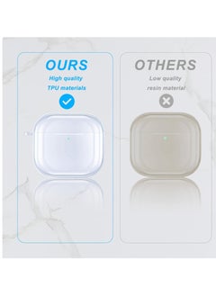 Generic Clear Case for AirPods 4/4th NC Generation Case, Compatible with AirPods 4/4 NC Gen (2024), Drop Protection Cover with Lanyard, Reduced Yellowing, Wireless Charging, Shock Resistant, Full Protection  - Image 5