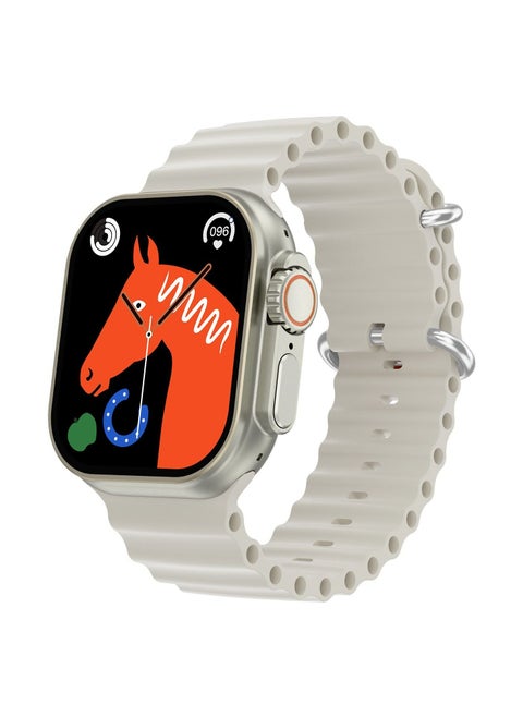 Smart Watch for Android and iOS Phones Compatible with Apple iPhone, Samsung Silver