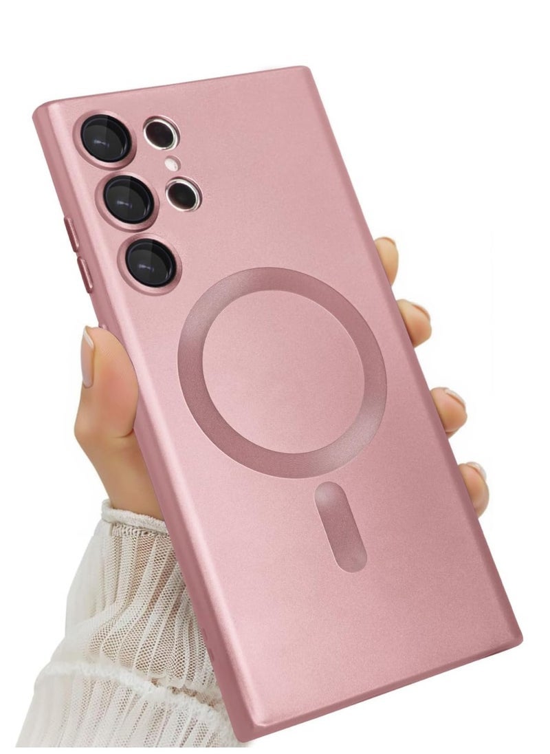 Raxoom Samsung Galaxy S23 Ultra Case Compatible with MagSafe | Slim Magnetic Case Cover for Galaxy S23 Ultra 6.8-Inch | Shockproof, Lightweight, Anti-Yellow, Wireless Charging Support | Magnetic Phone Case for Daily Protection - Image 1