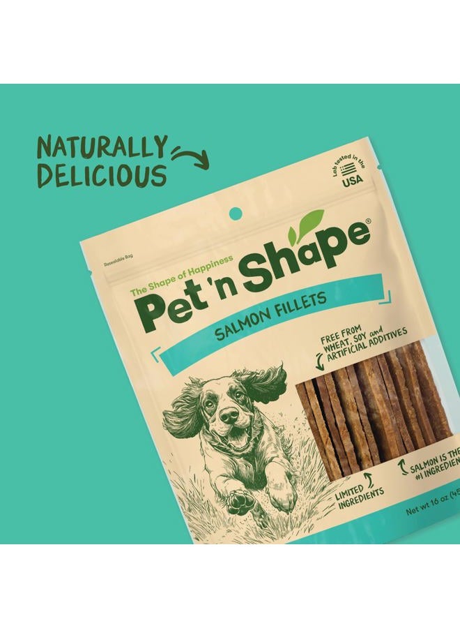 Pet 'n Shape Salmon Fillets, 16 oz - Healthy, Protein Rich Treats for Dogs - Image 4