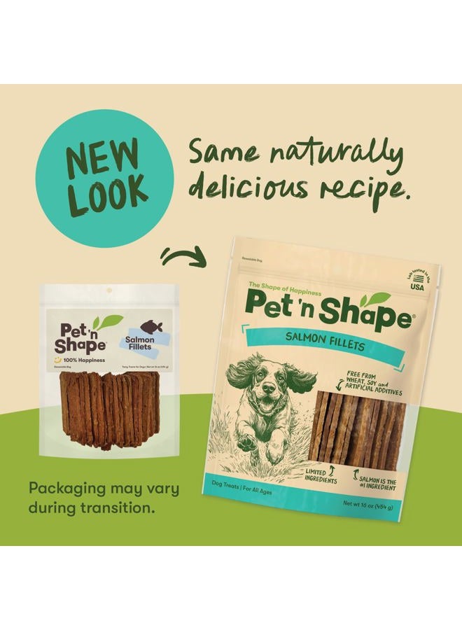 Pet 'n Shape Salmon Fillets, 16 oz - Healthy, Protein Rich Treats for Dogs - Image 2
