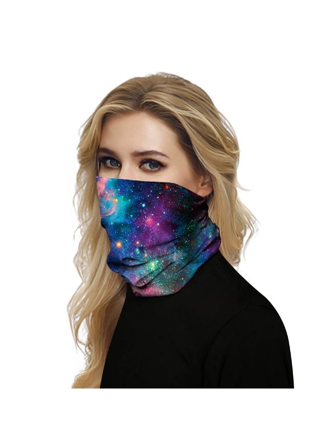 Generic Starry Sky Printed Windproof Balaclava Full Face Cover - Image 2