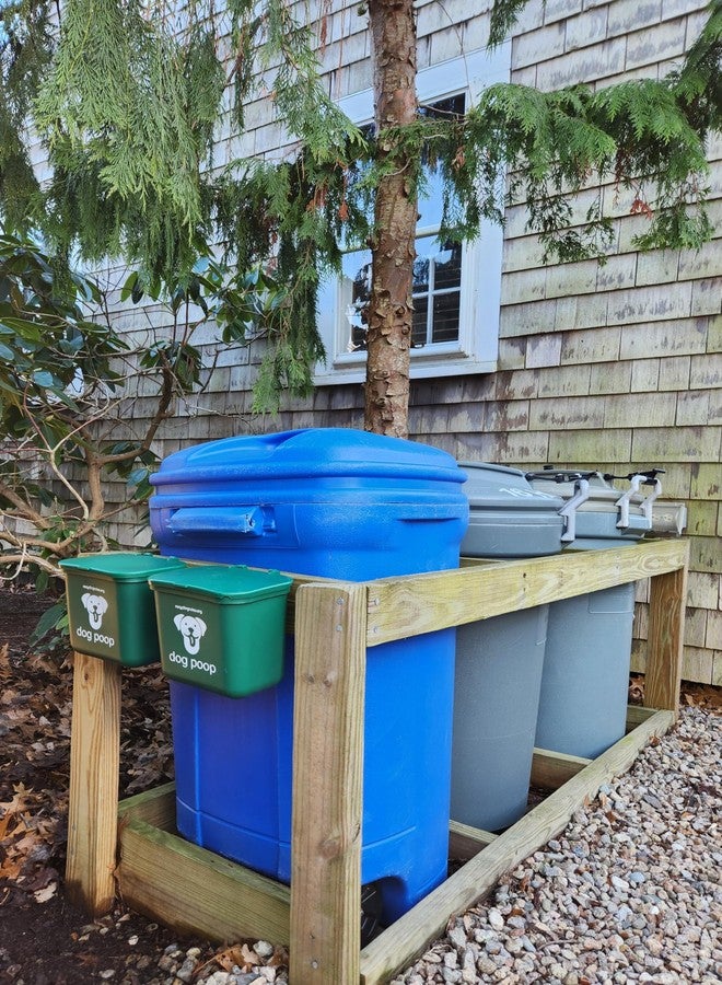 Recycling Rules Small Hanging Wastebasket for Dog Poop in Green for Smaller Dogs (< 25 lbs.) - Image 4