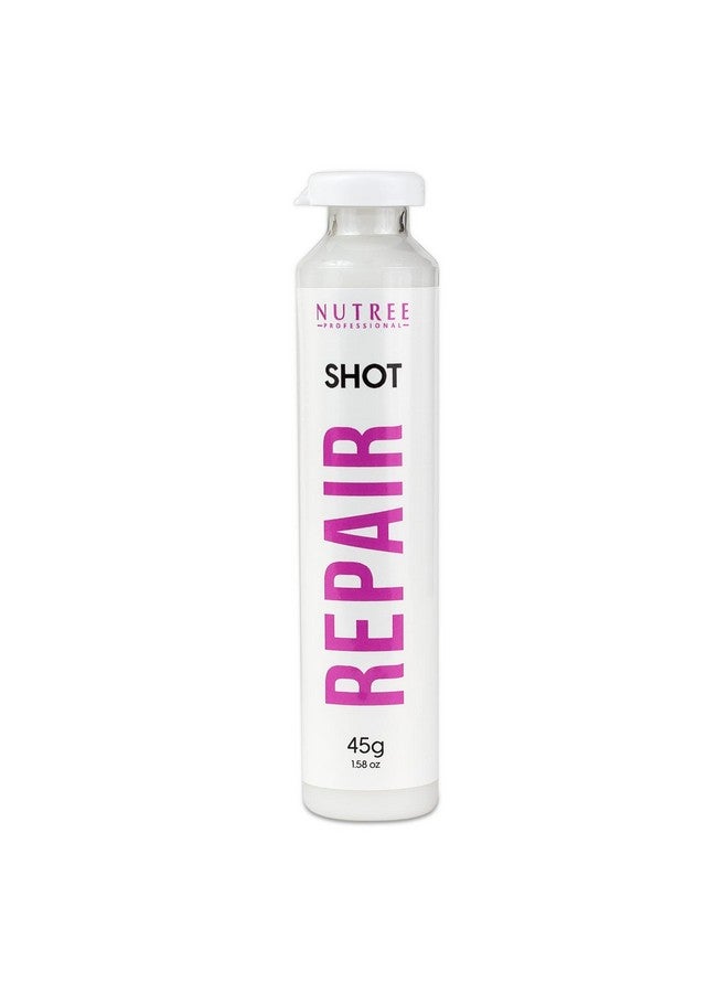 Nutree Professional Keratin Hair Treatment Repair Shot Effective Ultra 1.58 Oz Concentrated Instant Action (Keratin And Hyaluronic Acid 1.58 Oz) - Image 1