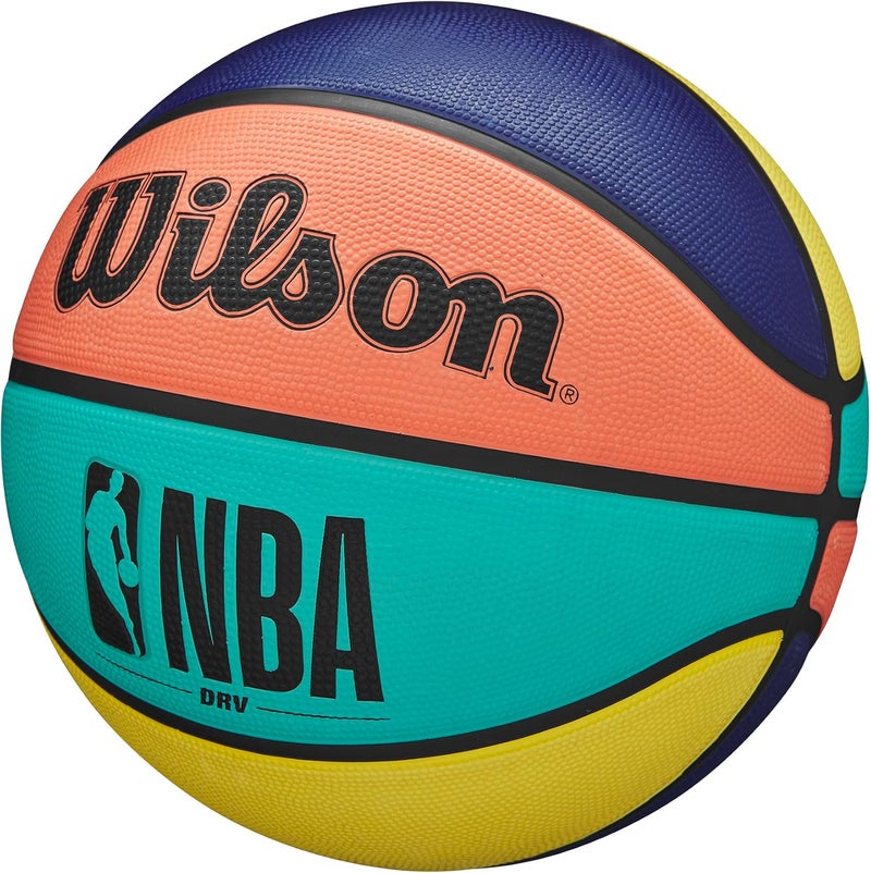 Wilson NBA DRV Outdoor Basketball - Multicolored, Size 7 (29.5 inches) - Image 3