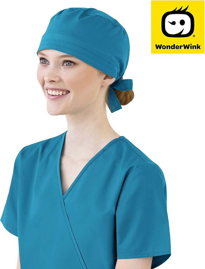WINK قبعة طبية قابلة للتعديل للرجال والنساء من وندر وينك، كاكي، مقاس واحد - Image 3