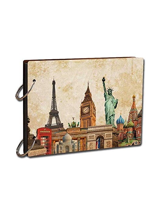 Paper Plane Design Paper Plane Design Gift for Loved Ones Craft Scrapbook Photo Book Travel Diary Album (P)  - Image 1