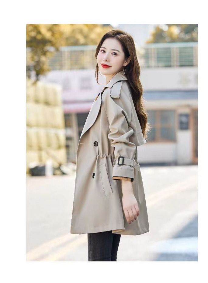 Loquat Fashionable And Simple Temperament Overcoat  - Image 2
