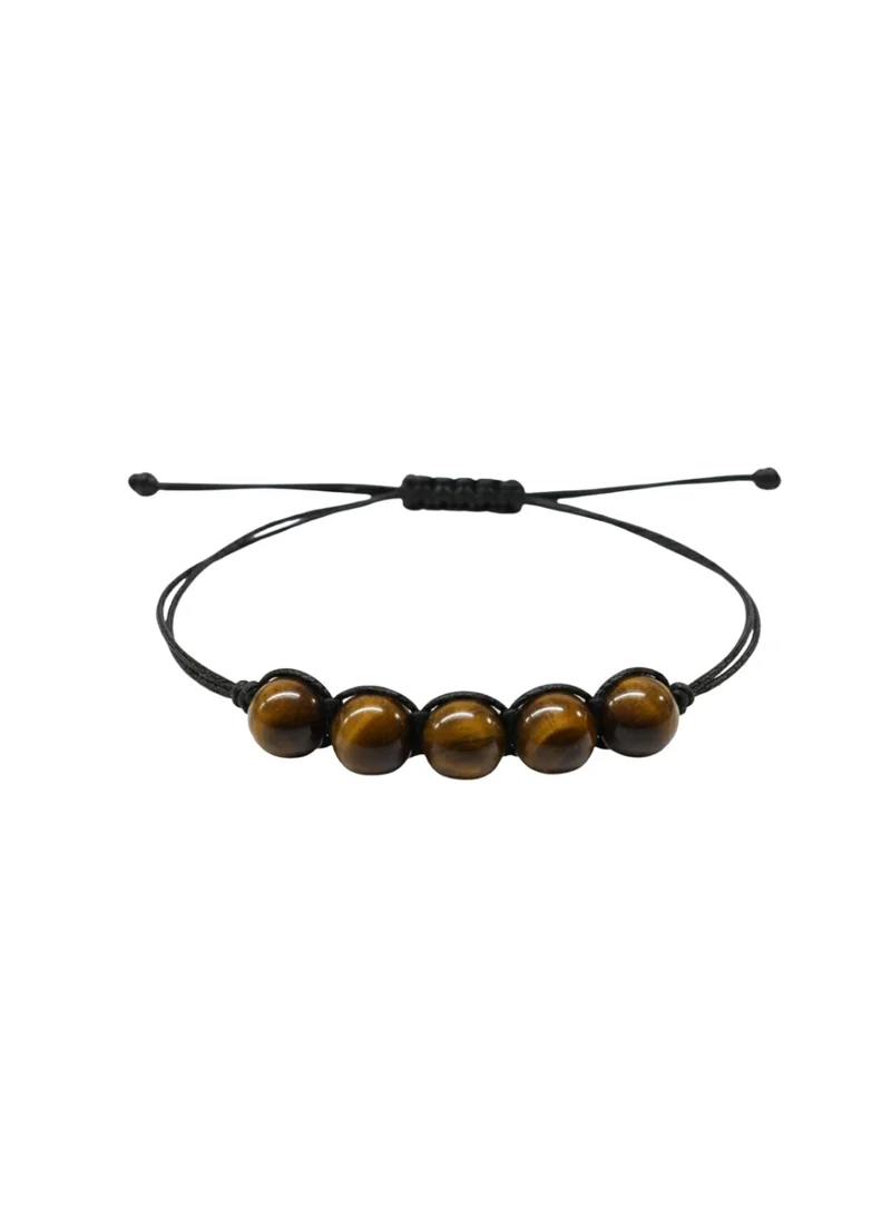 British Fossils سوار حبل هدية الطبيعة - عين النمر