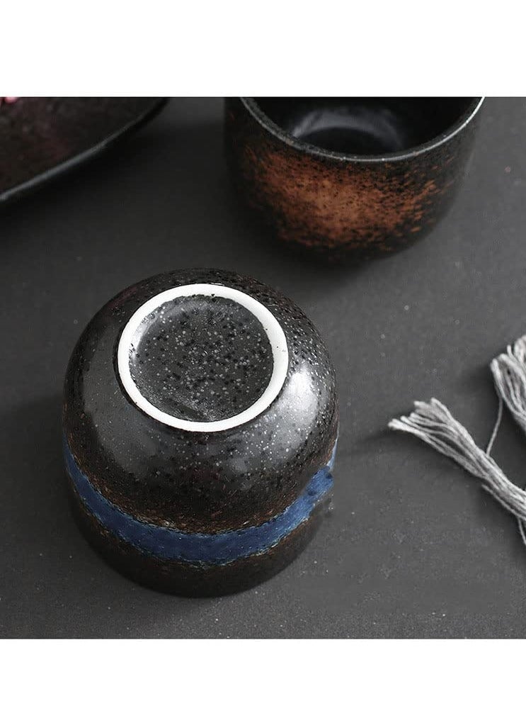 Excefore Ceramic Tea Cups, Kung Fu Tea Sets, Coffee Cups, Handmade Creative Simple Japanese Sushi Cups Cooking Cups - Image 2