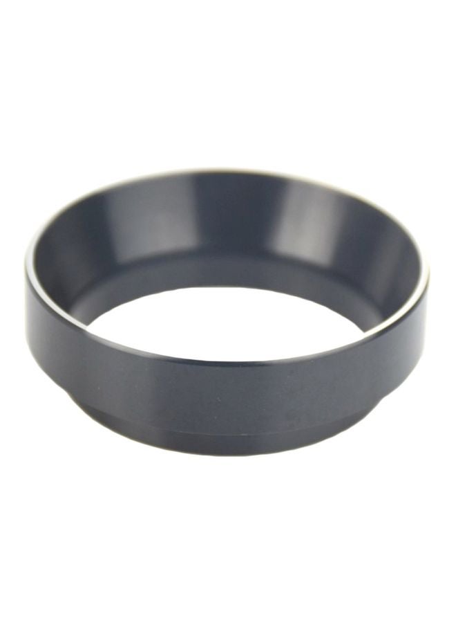 Aluminium Coffee Catcher Ring Black 7x4x7cm - Image 1