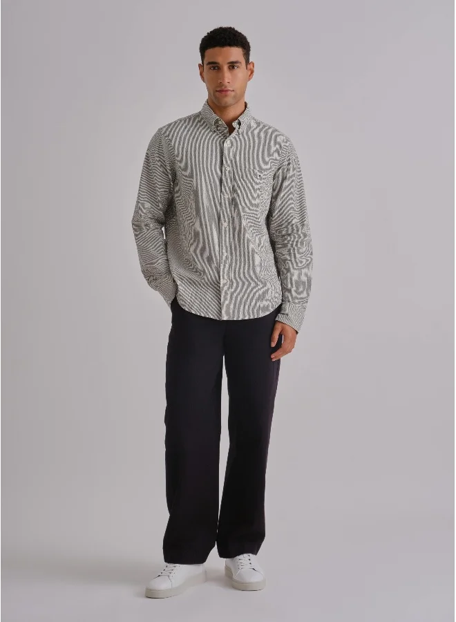 GANT Gant Regular Fit Seersucker Stripe Shirt