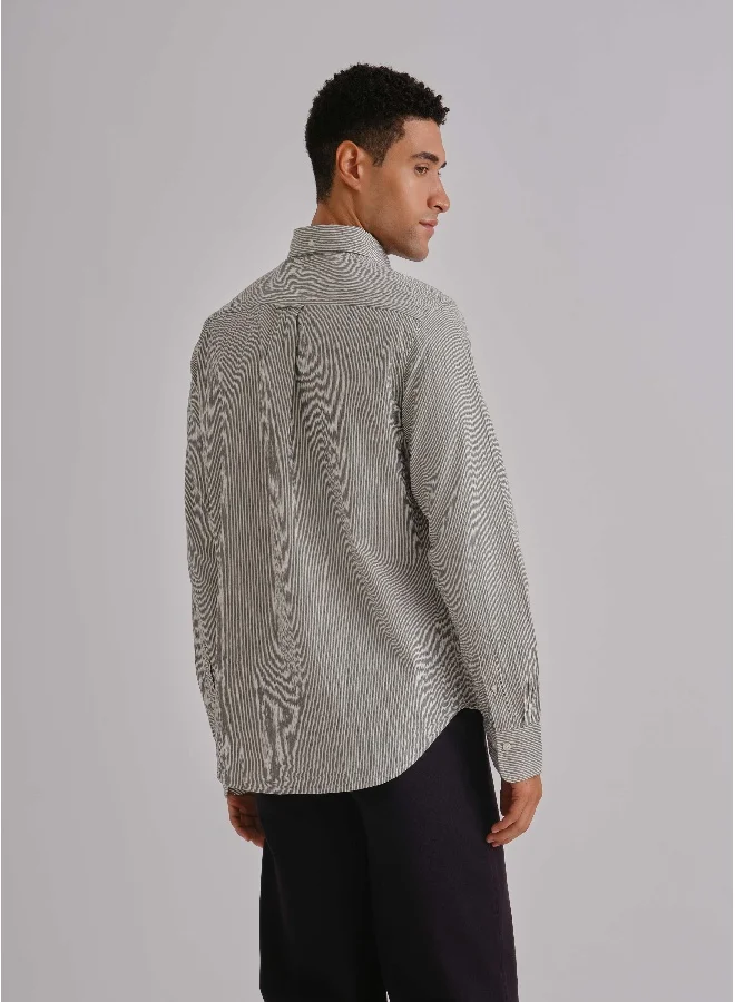 GANT Gant Regular Fit Seersucker Stripe Shirt