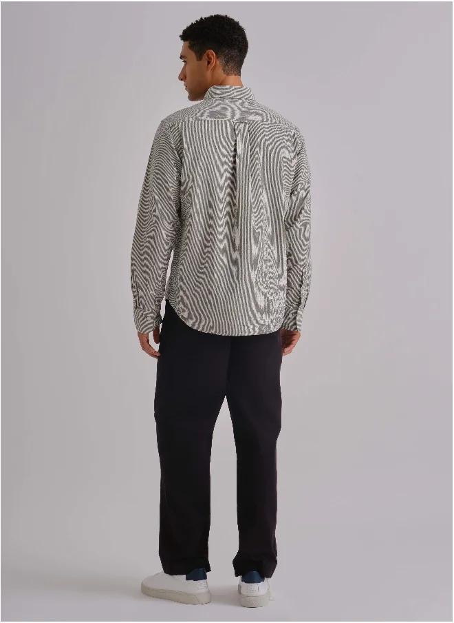 GANT Gant Regular Fit Seersucker Stripe Shirt