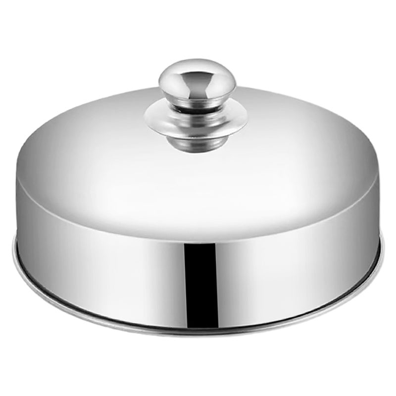 Stainless Steel Steamer Lid Steak Lid Round Steam Pot Dome Cover Protector Kitchen Accessory Food Protective Cover for Steaming - Image 5