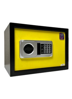 LOTFY GROUP LG Safebox Code- 25NEK- 25*35*25CM- Yellow Colour- Home Office Safe Box- Electronic Lock- Key Lock  - Image 1