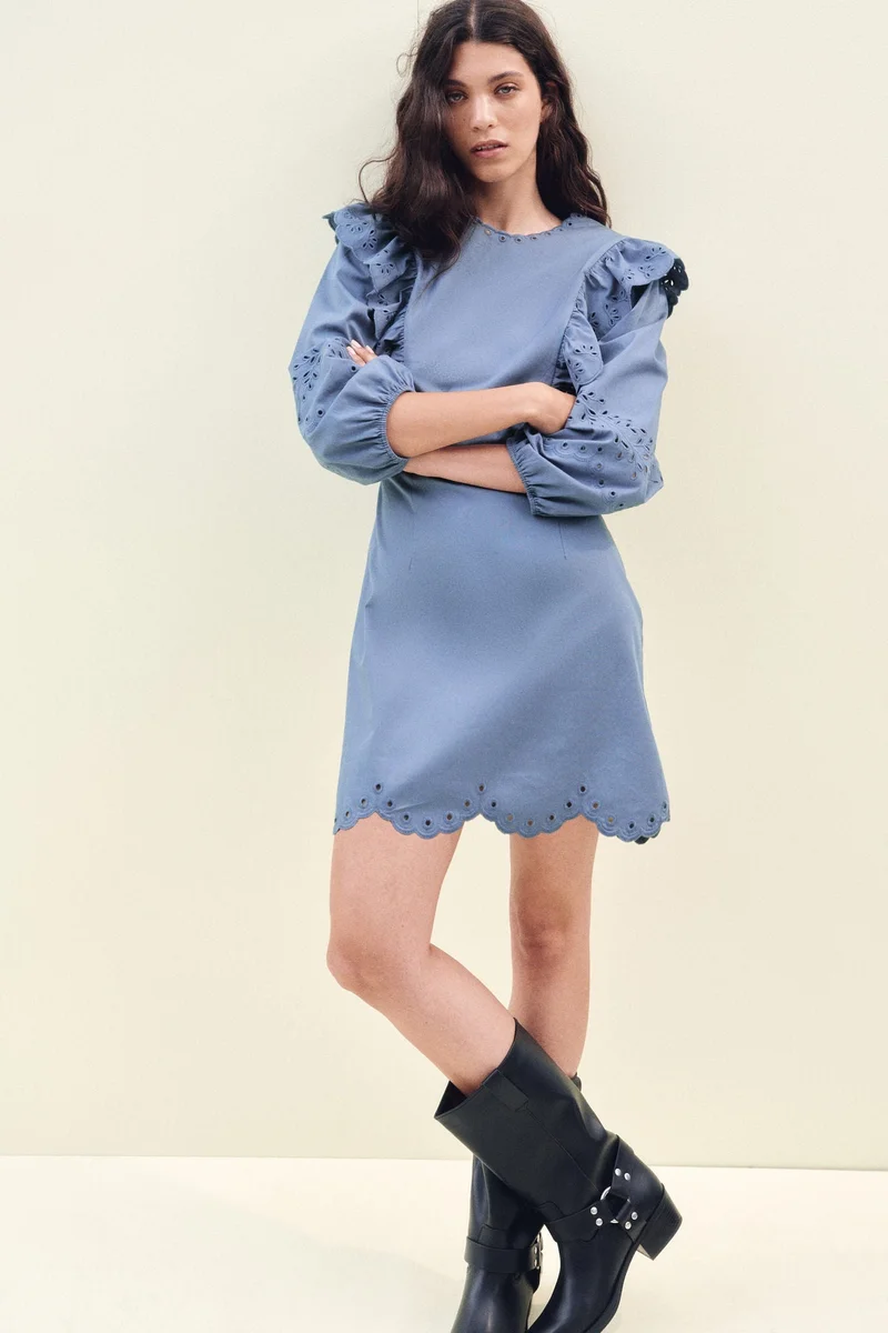 H&M Broderie anglaise dress