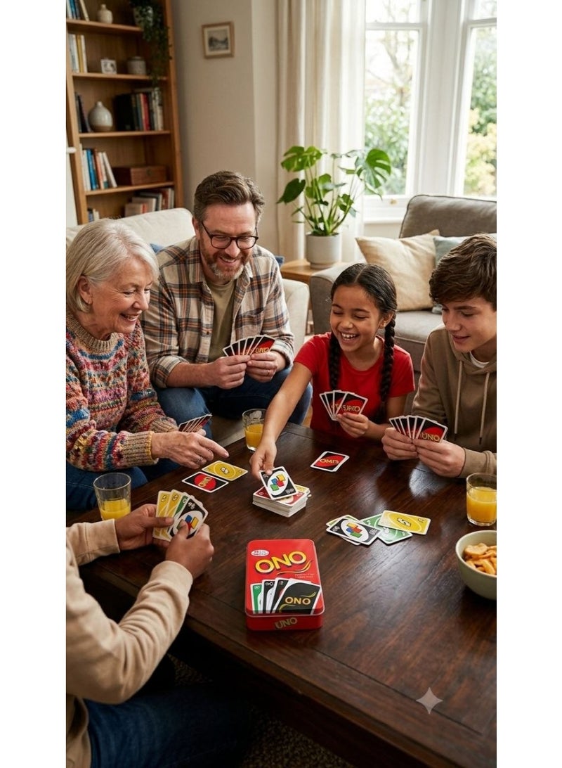 ONO Card Game in Tin Box - Image 2