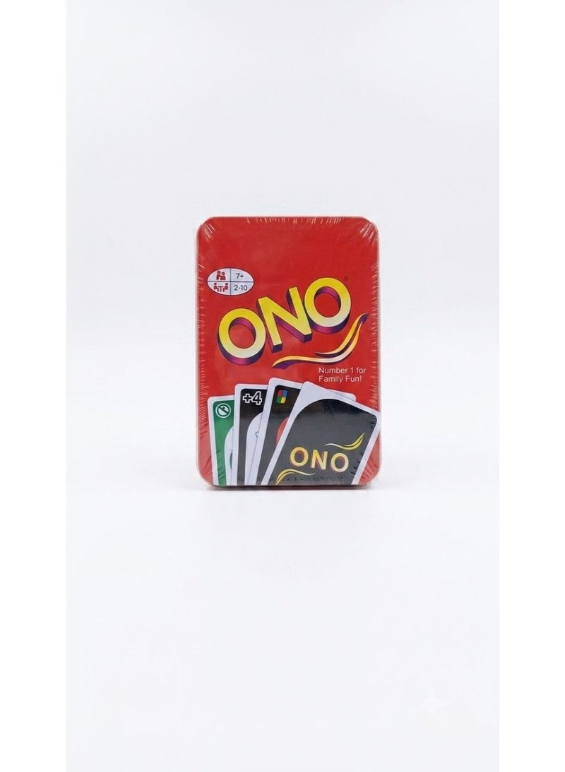 ONO Card Game in Tin Box - Image 1