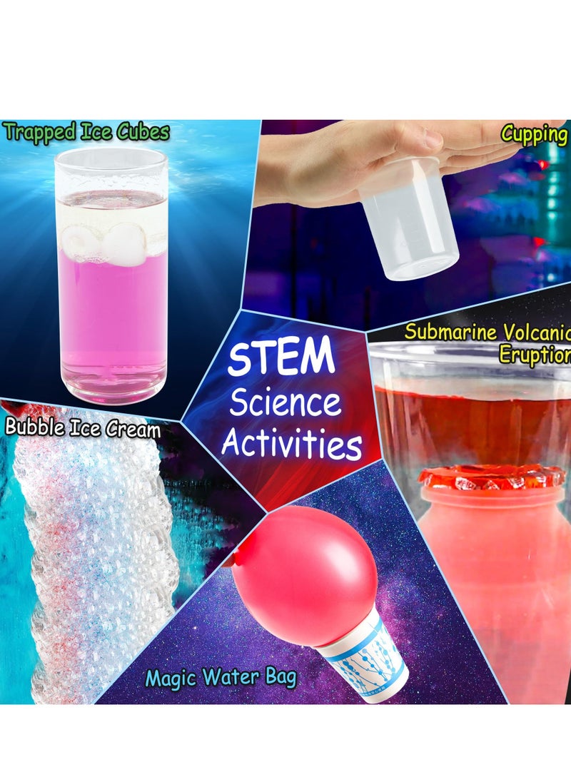 Excefore - 268 Science Experiments Science Kits, Volcano Eruptions, Chemistry STEM Projects, Magic Science, Suitable for Kids Age 6-8-12 5-8 - Image 1