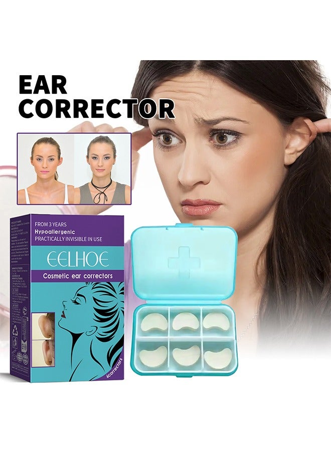 إيلهو مصححات الأذن التجميلية - بقع تصحيح الأذن المقاومة للماء ، وإعادة تشكيل الأذن ودعم الأذنين البارزة ، وتأثير الأذن الصغيرة - Image 1