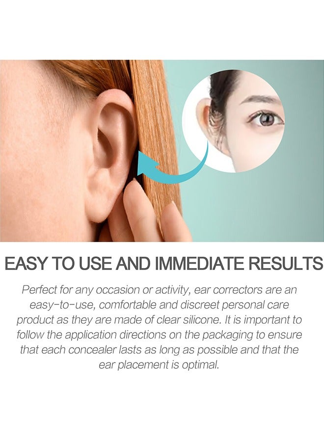 إيلهو مصححات الأذن التجميلية - بقع تصحيح الأذن المقاومة للماء ، وإعادة تشكيل الأذن ودعم الأذنين البارزة ، وتأثير الأذن الصغيرة - Image 3
